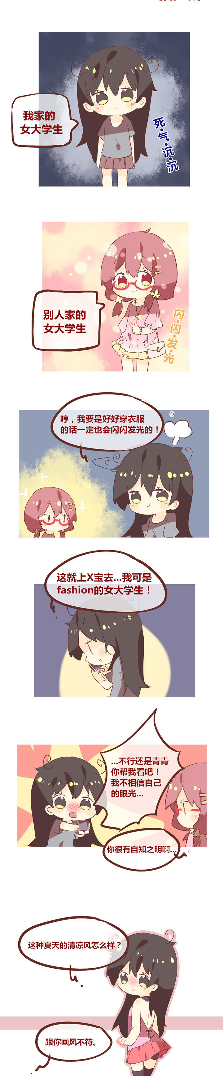 第101章：I‘m fashion女大学生0