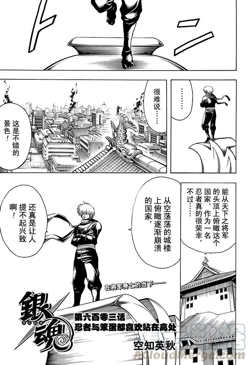 第603话 忍者与笨蛋都喜欢站在0